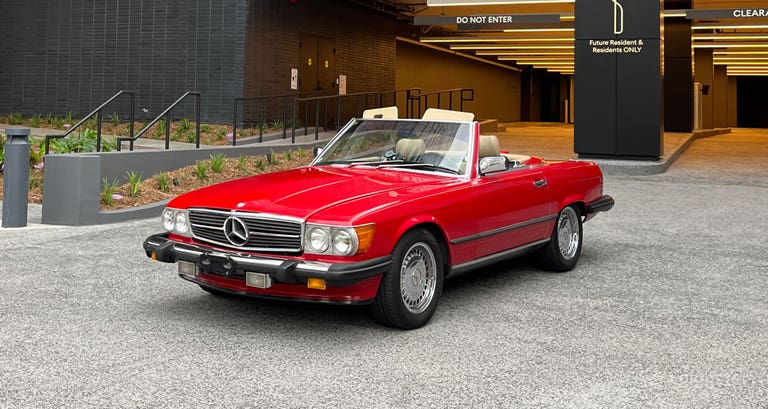  1986 Mercedes-Benz 560SL Convertible 