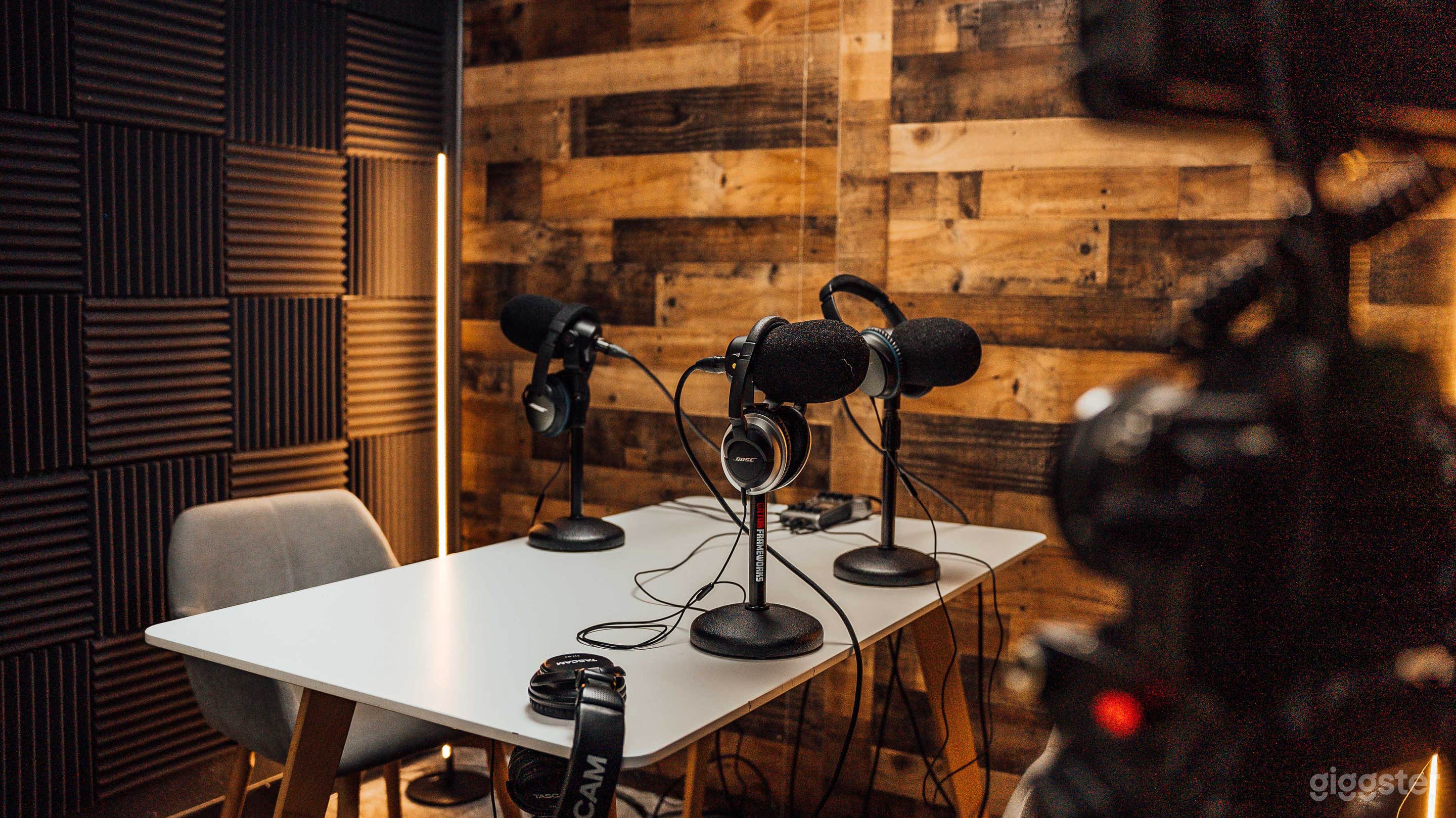 Podcast studio