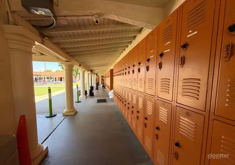  Outdoor Corridor and Locker Area 