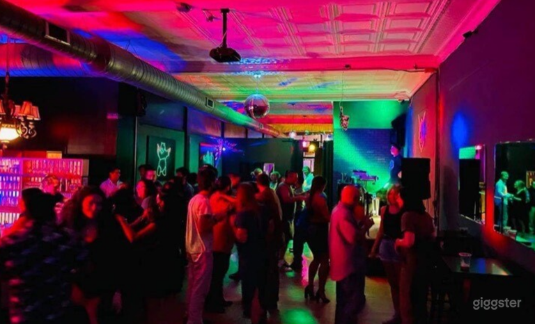  Dance Floor in Alley Cat Social Club, Asheville, NC 