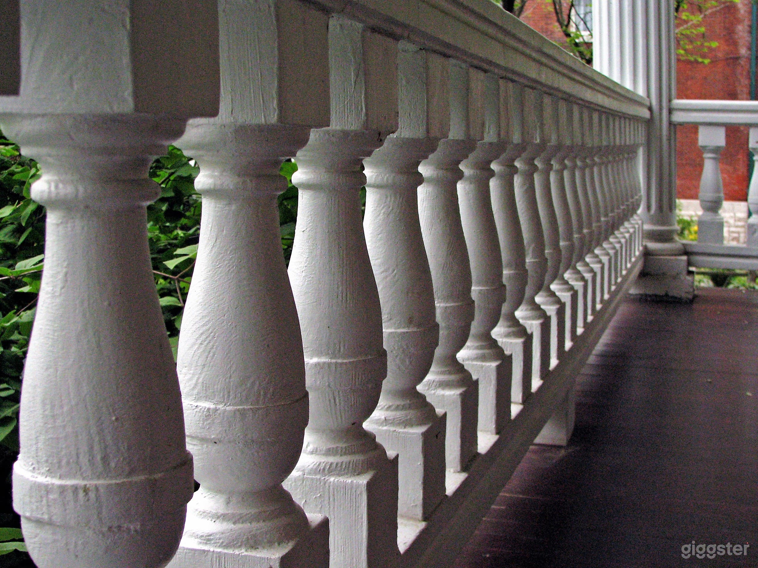 Front verandah balustrades are just one of the myriad of classic architectural features