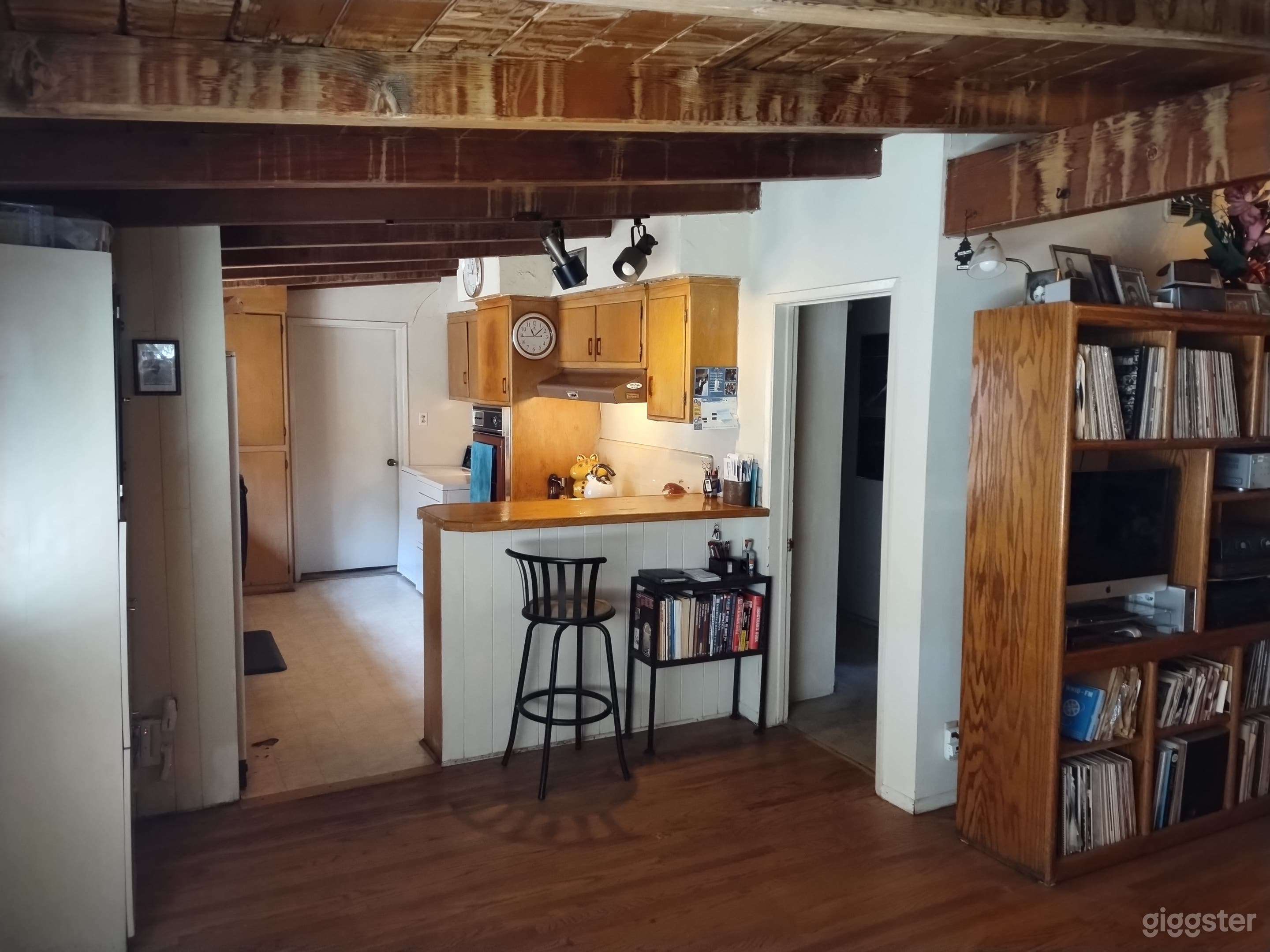 Living/Great Room-Kitchen with floating counter (West angle)