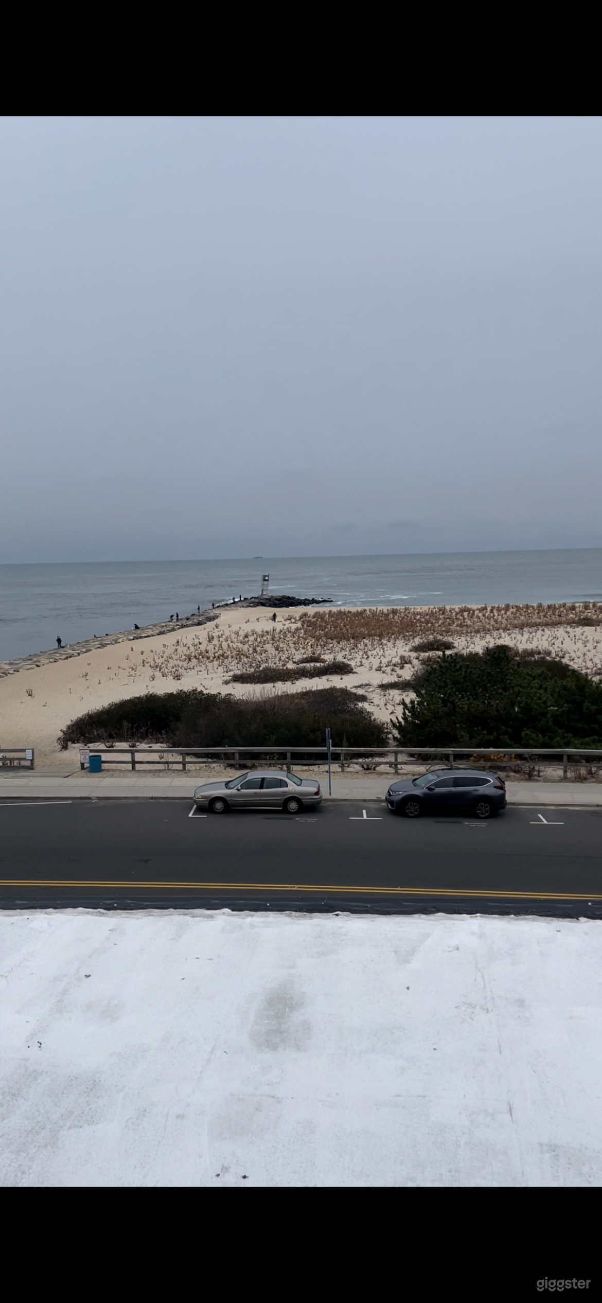 NJ Ocean pier inlet front 3rd story flat Rooftop  Photo 3