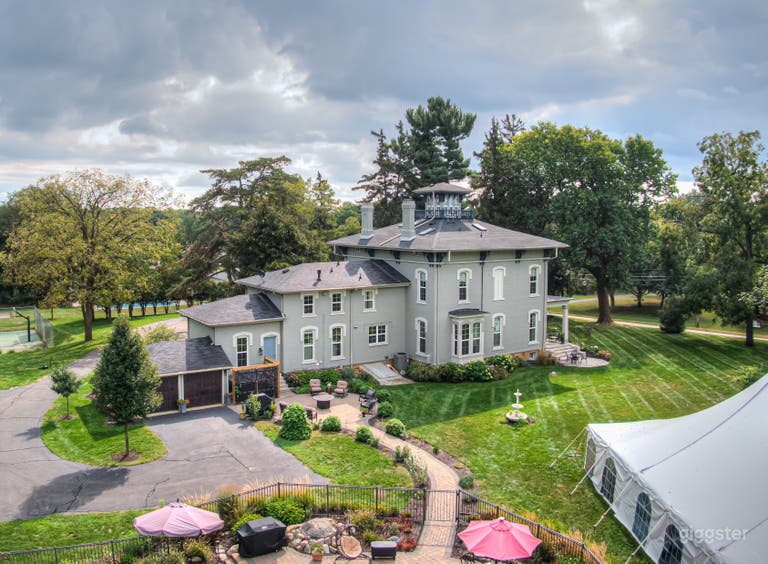  1860's Italianate Boutique Villa Hotel in Marshall 