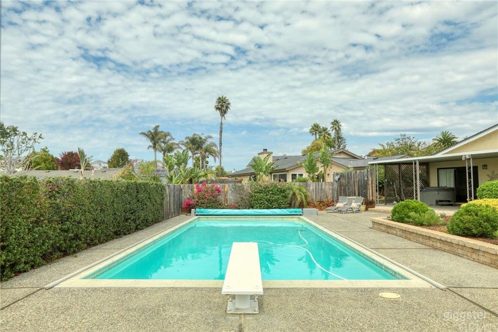Rectangular Pool with Ocean View and Reflecting Tranquility Photo 3
