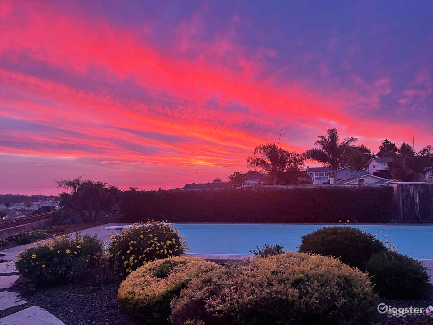 Rectangular Pool with Ocean View and Reflecting Tranquility Photo 1