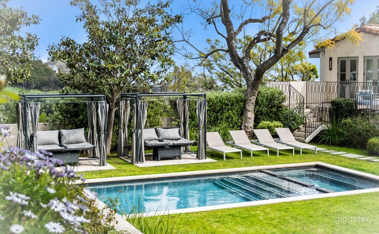   BEVERLY HILLS MODERN LUXURY: PICTURE PERFECT/POOL 