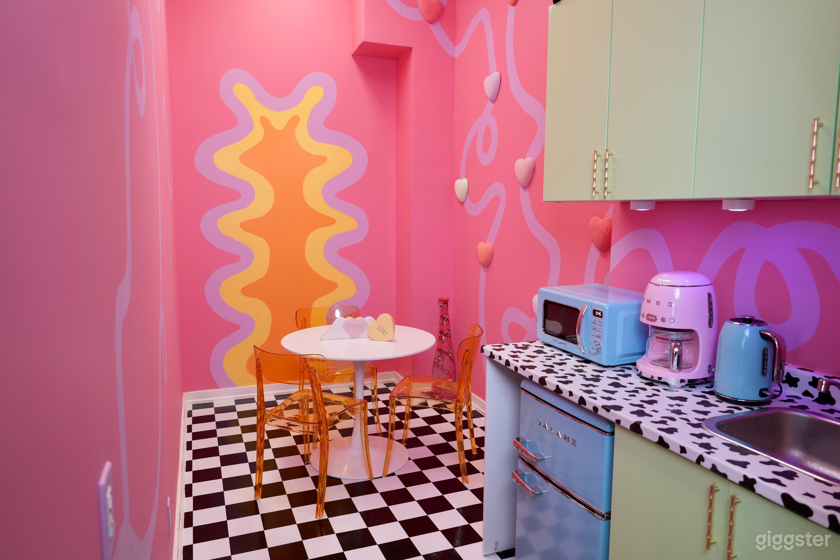 Imperfect Kitchen | This whimsical (and functional) kitchen celebrates the beauty of imperfections, embracing a colourful maximalist style that bursts with character.