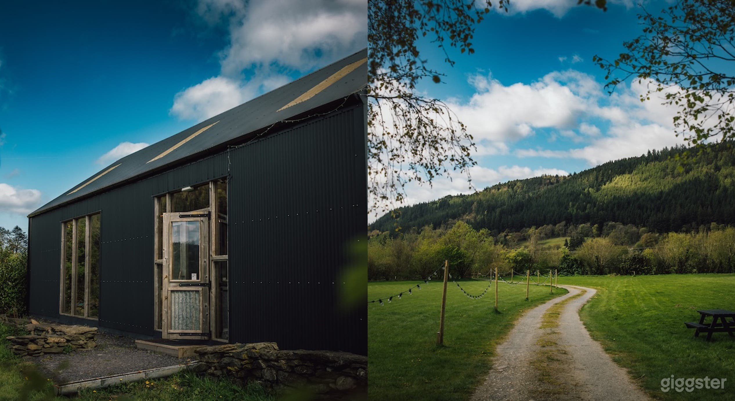The New Barn and back field