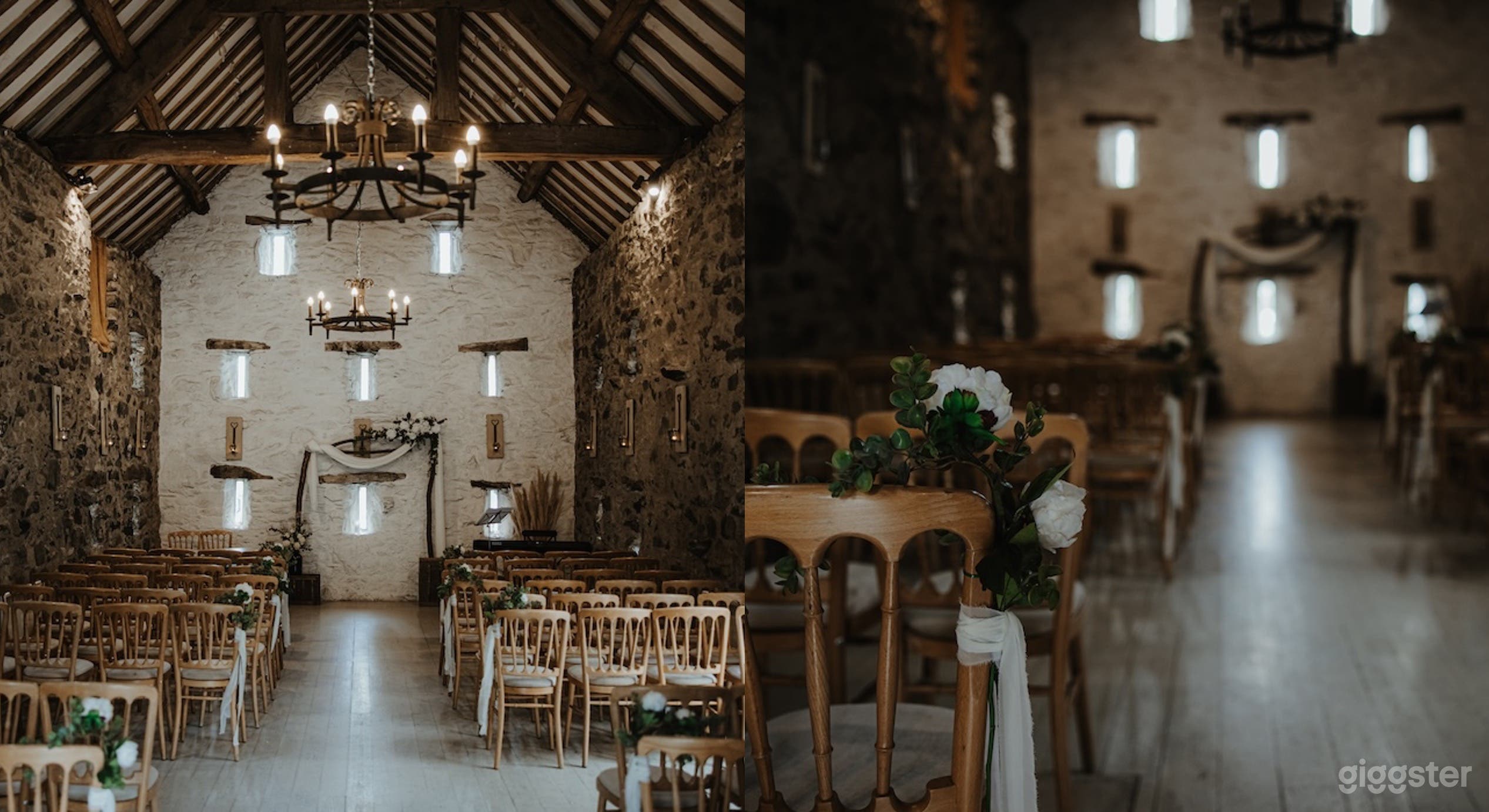 Inside the Tall Barn