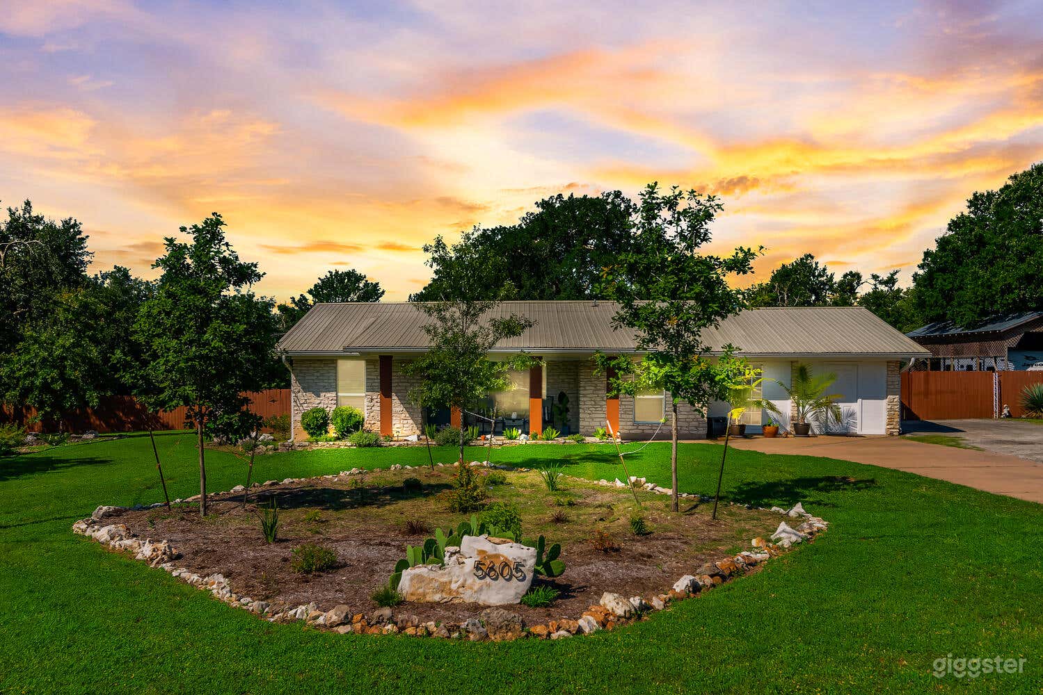 Front of South Austin Home