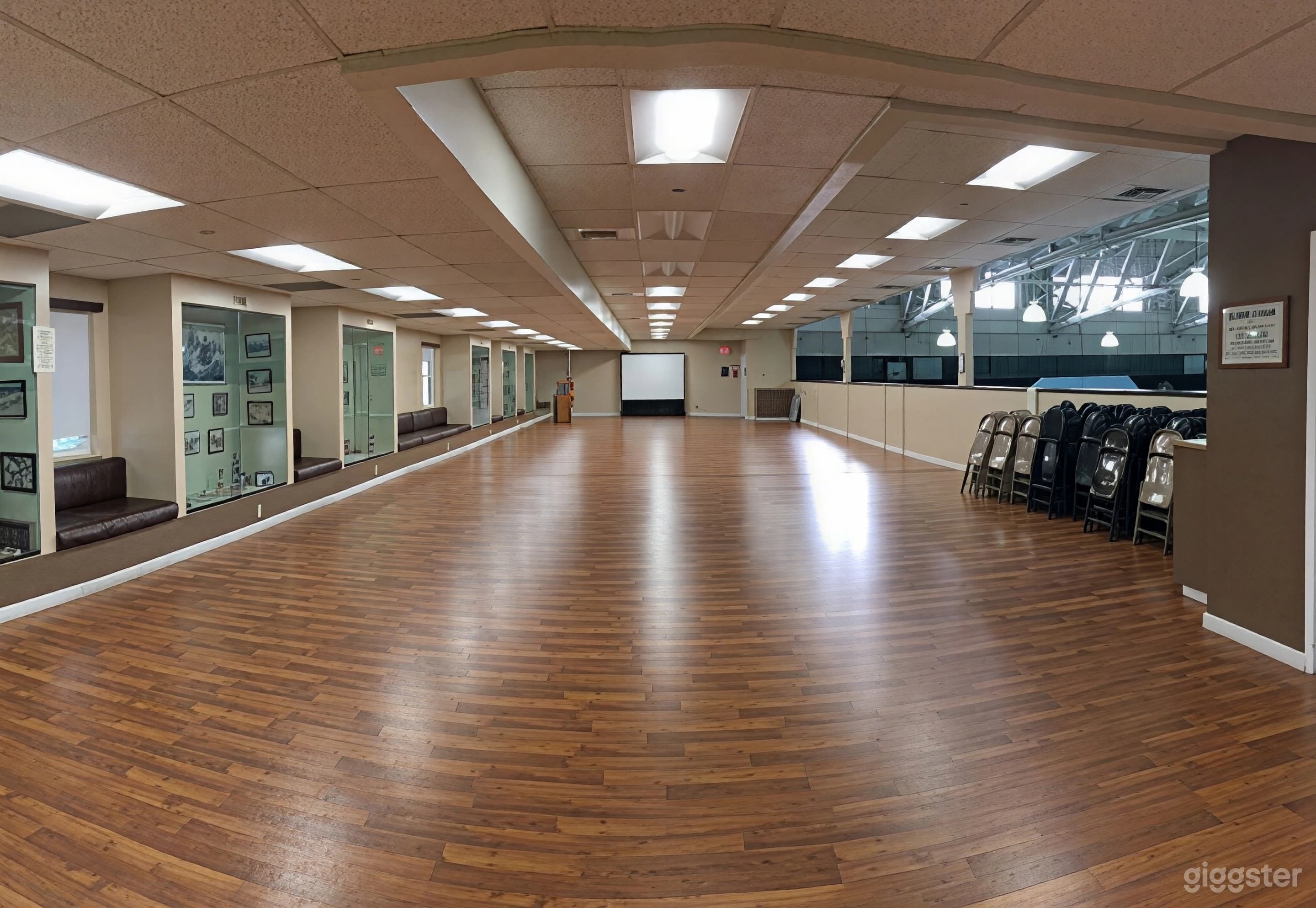 Elevated Mezzanine with Historic Exhibit Overlook Photo 1