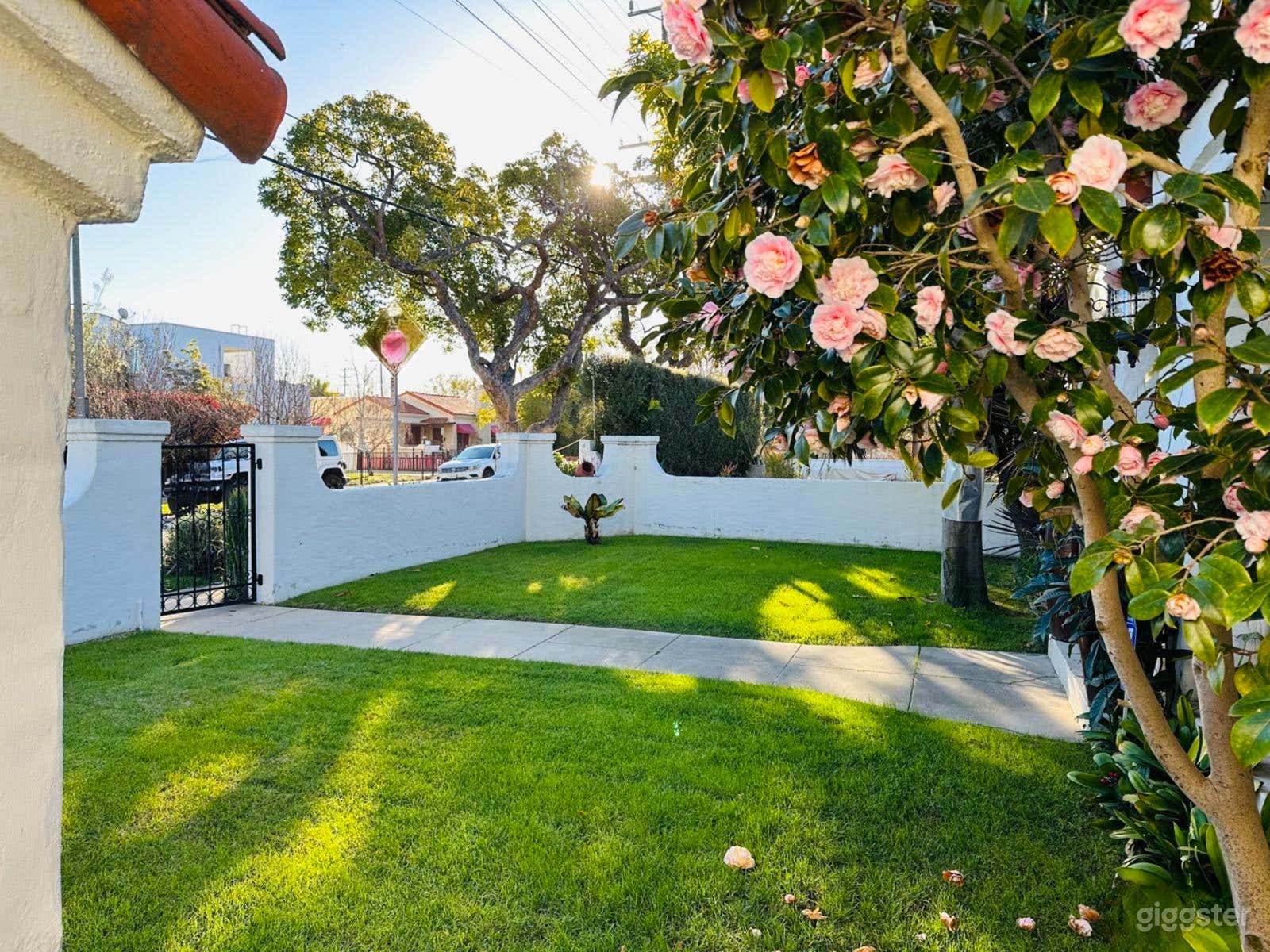Dreamy 1920s Spanish-Style Backyard Photo 4