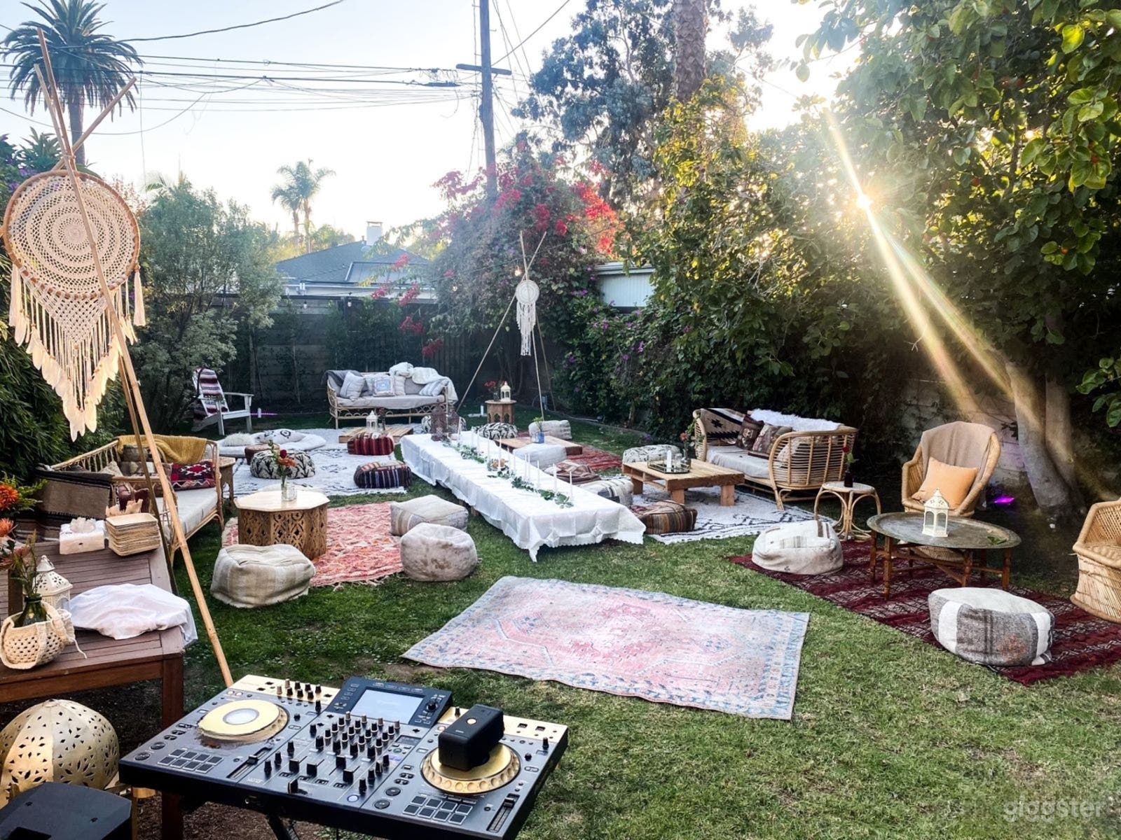 Dreamy 1920s Spanish-Style Backyard Photo 2