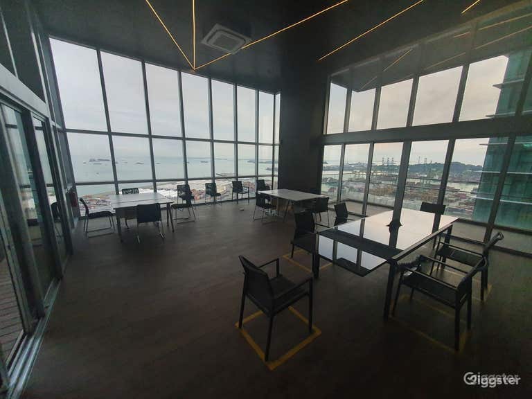  Espace événementiel spacieux et moderne dans le quartier d'affaires de Singapour 