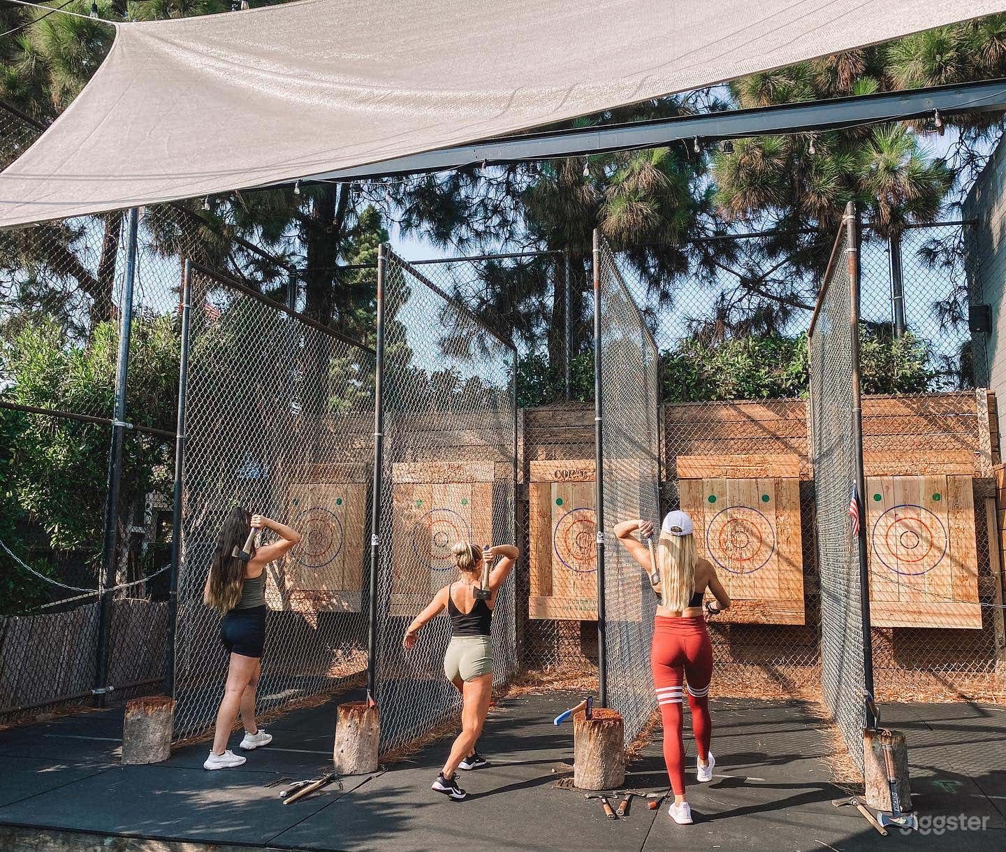 Outdoor Axe Throwing in Coronado Photo 4