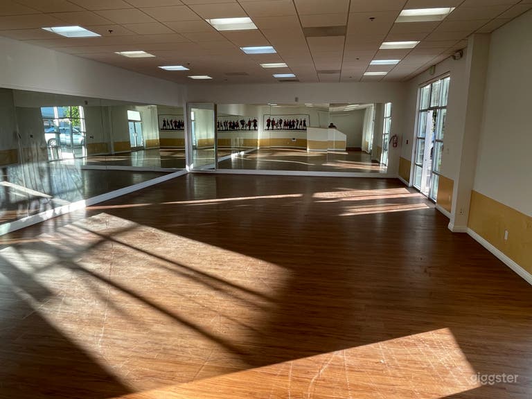  Studio A – Vinyl Floor with Mirrors 