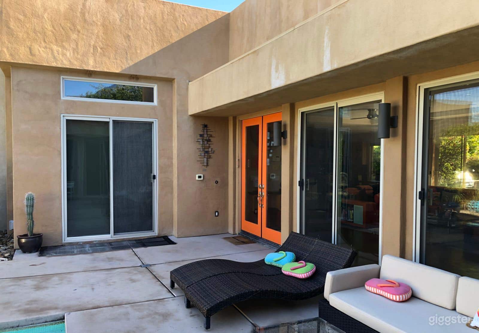 Artistic Poolside Haven Photo 3