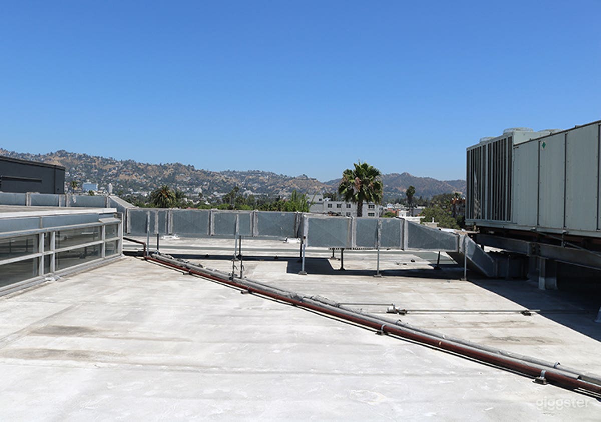 Great for shooting scenes with industrial rooftop equipment...