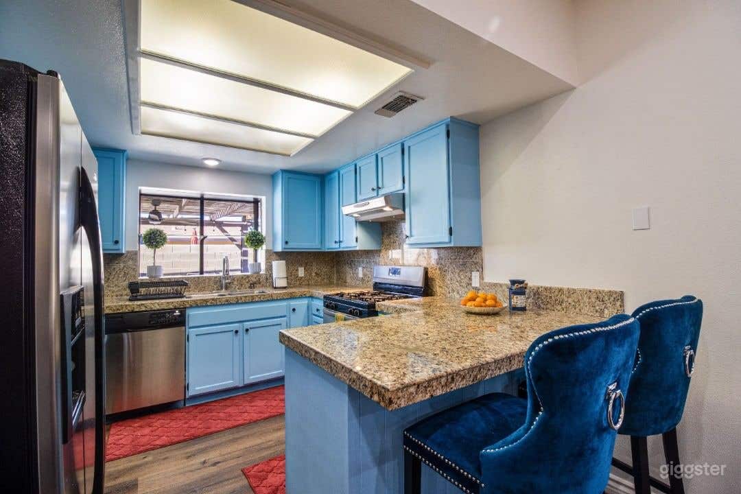 Open Blue Frida Kitchen