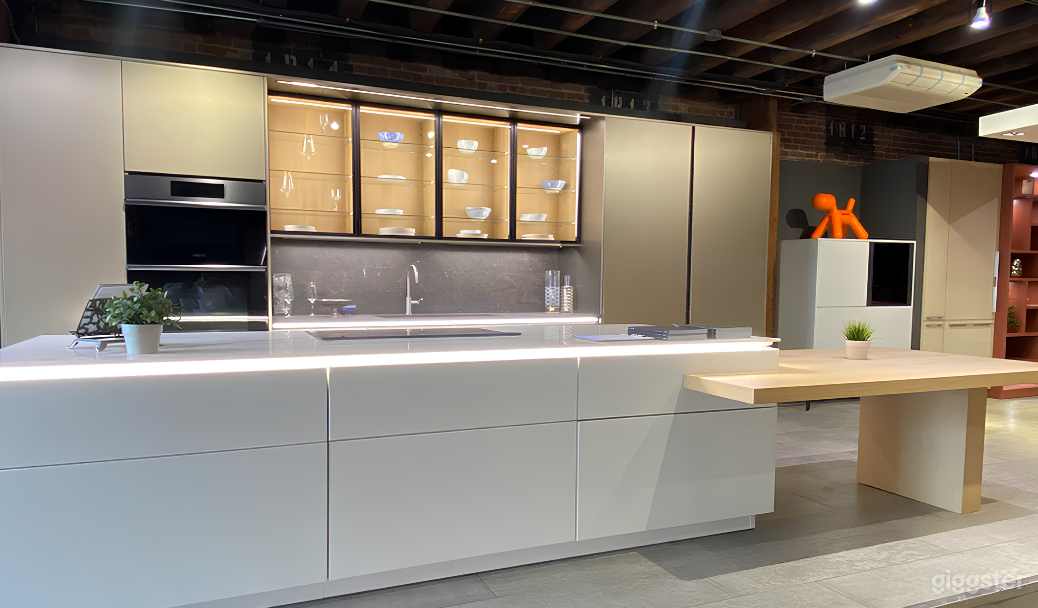 Bright, Modern Kitchen Studio Set Photo 2