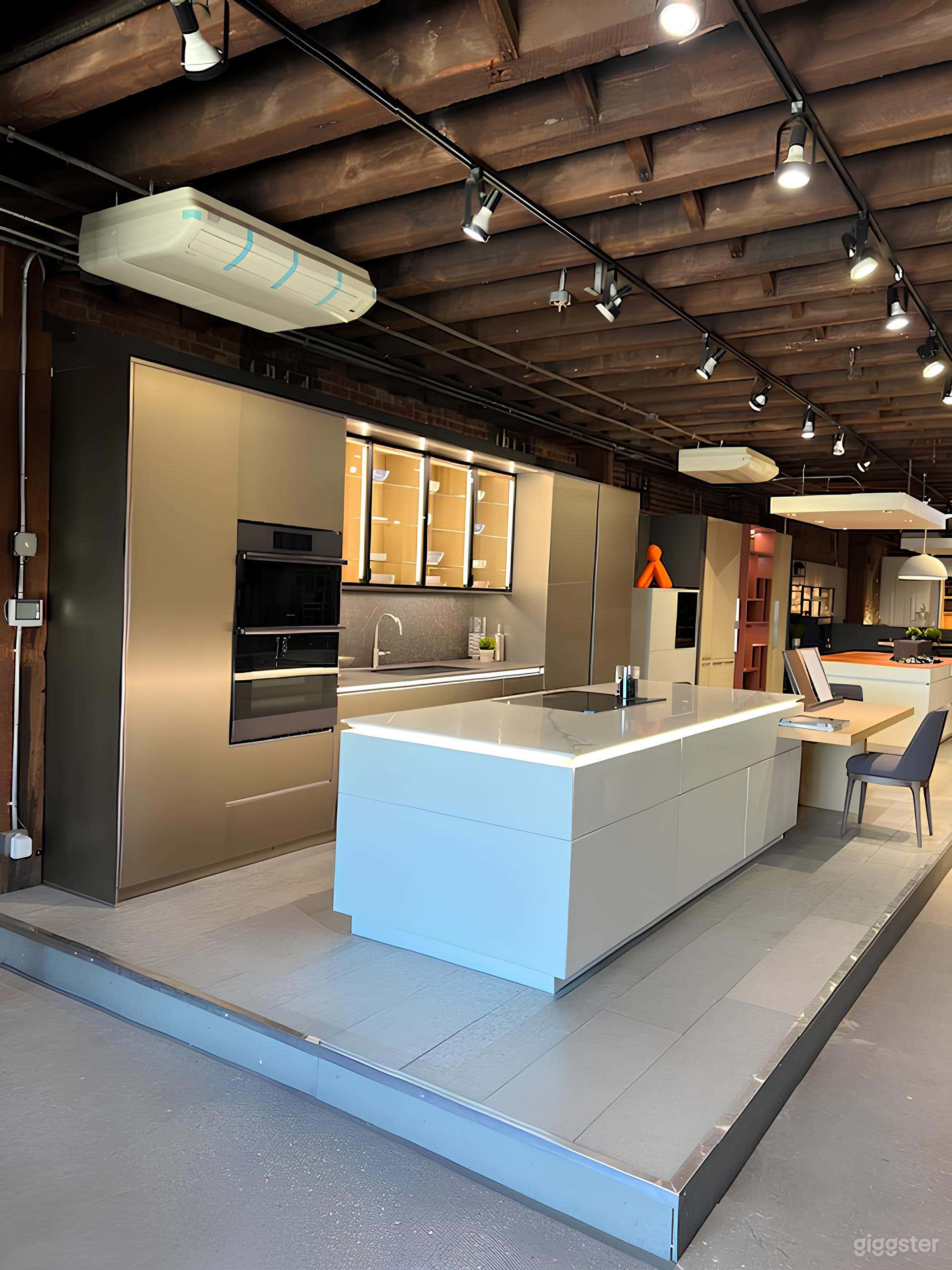 Bright, Modern Kitchen Studio Set Photo 1