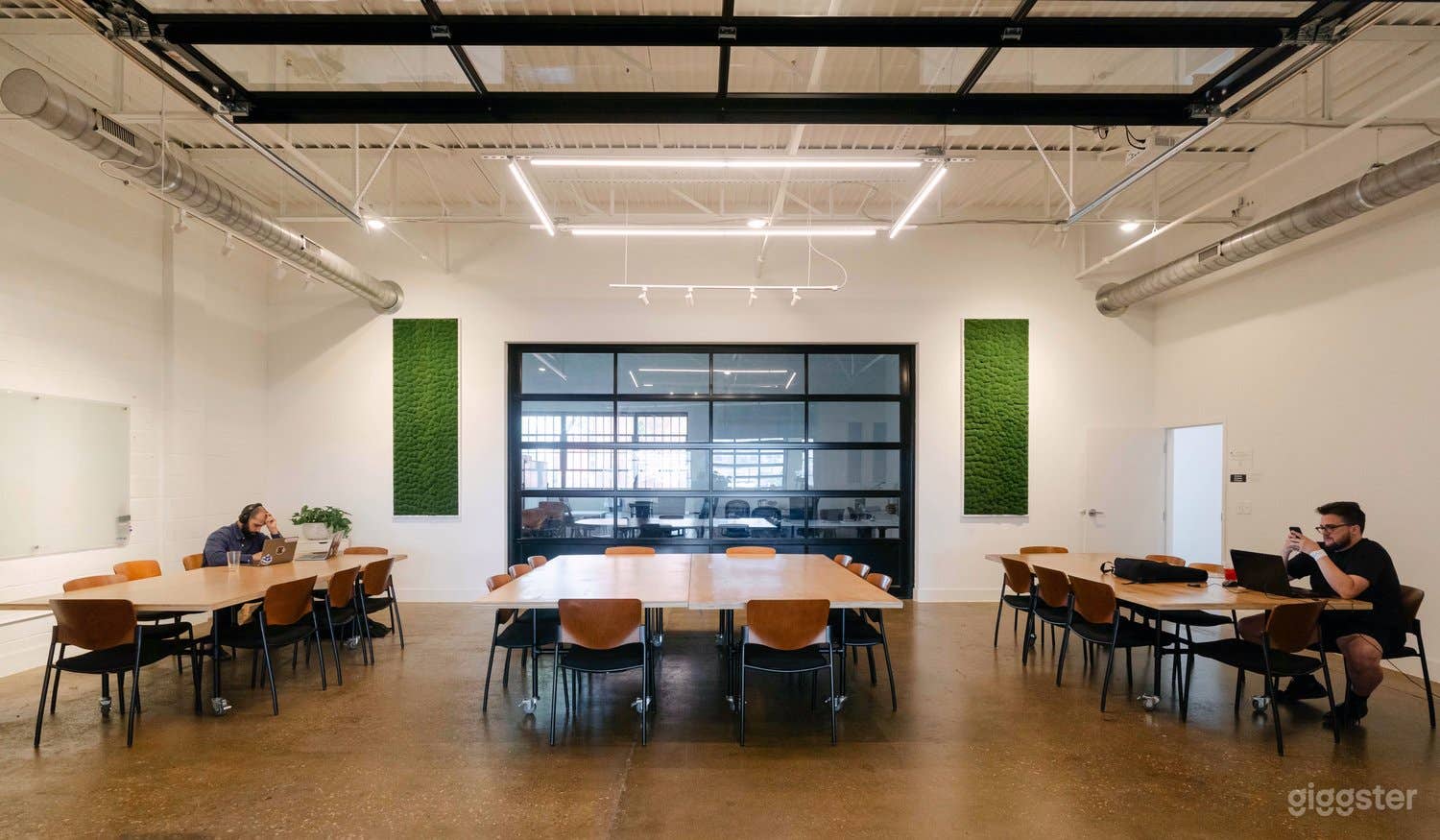 Events Room, tables on wheels