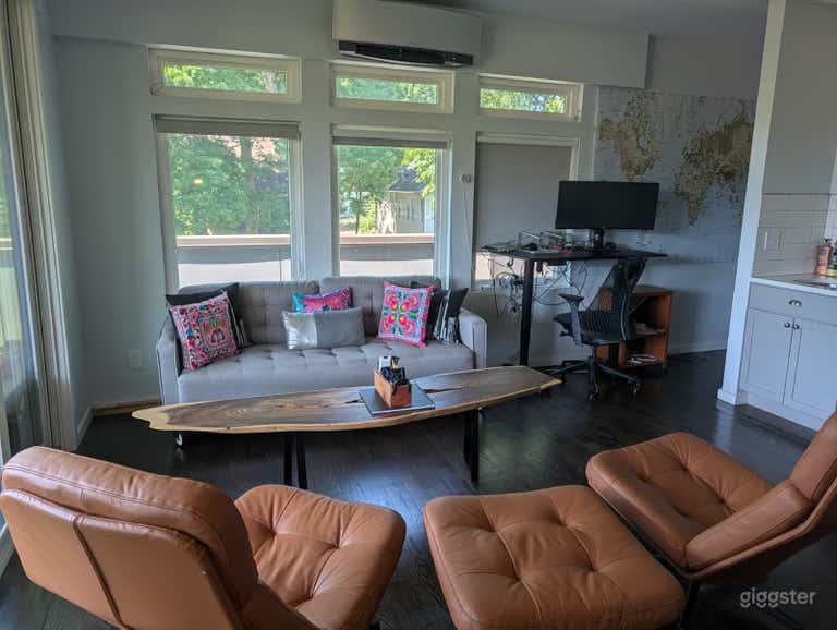  Terrazza sul Tetto a Cielo Aperto in Stile Loft Moderno sulla Southside Beltline 