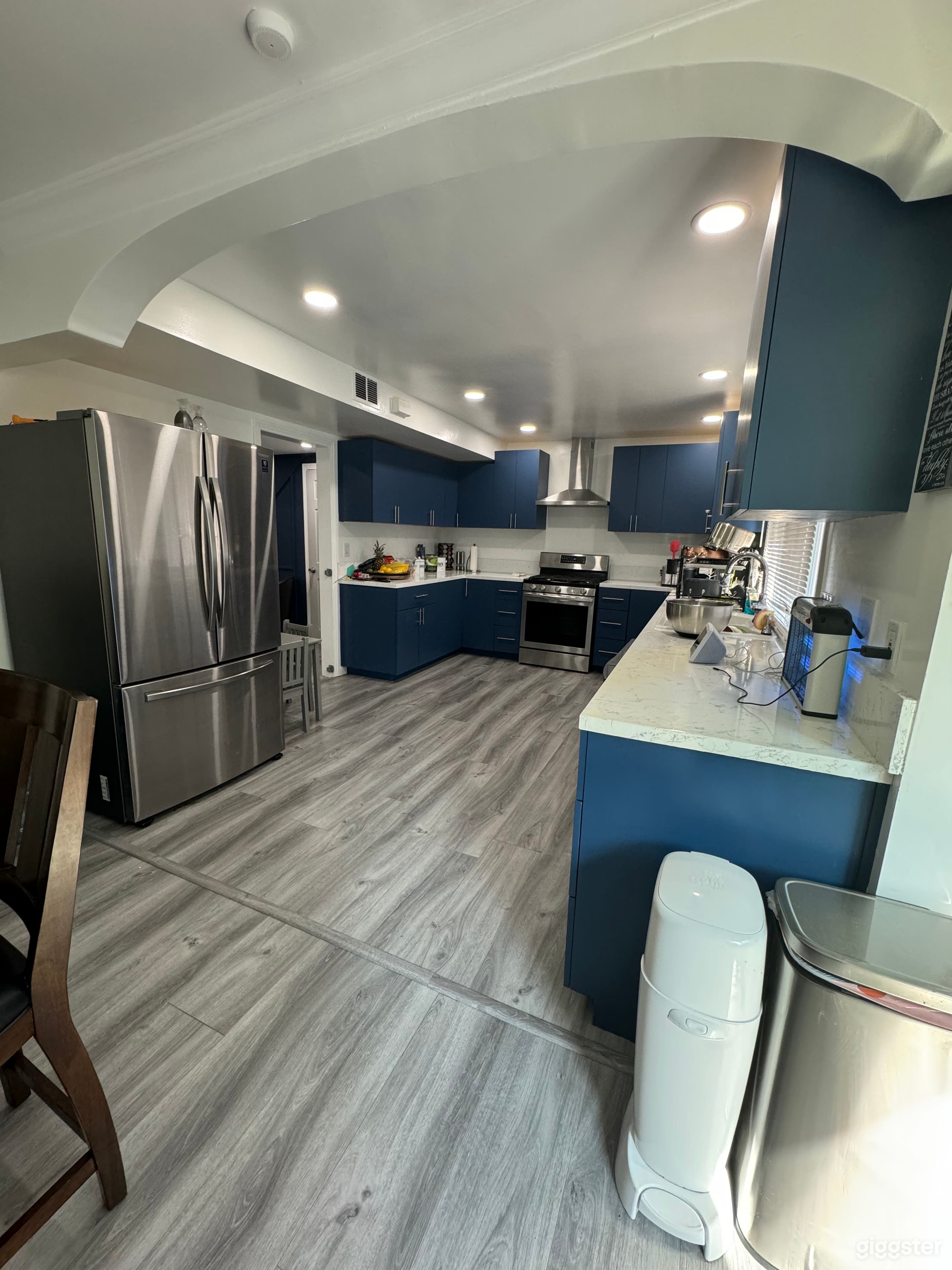 Kitchen and Dinning area are together. Dimensions are 14'x 24'-6"