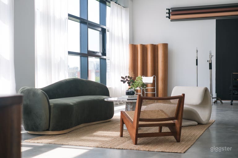  Studio spacieux baigné de lumière + terrasse privée sur le toit à Geary 