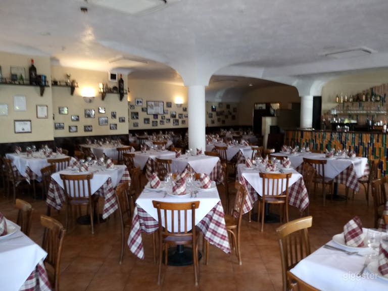  Italian Restaurant with wooden oven area 