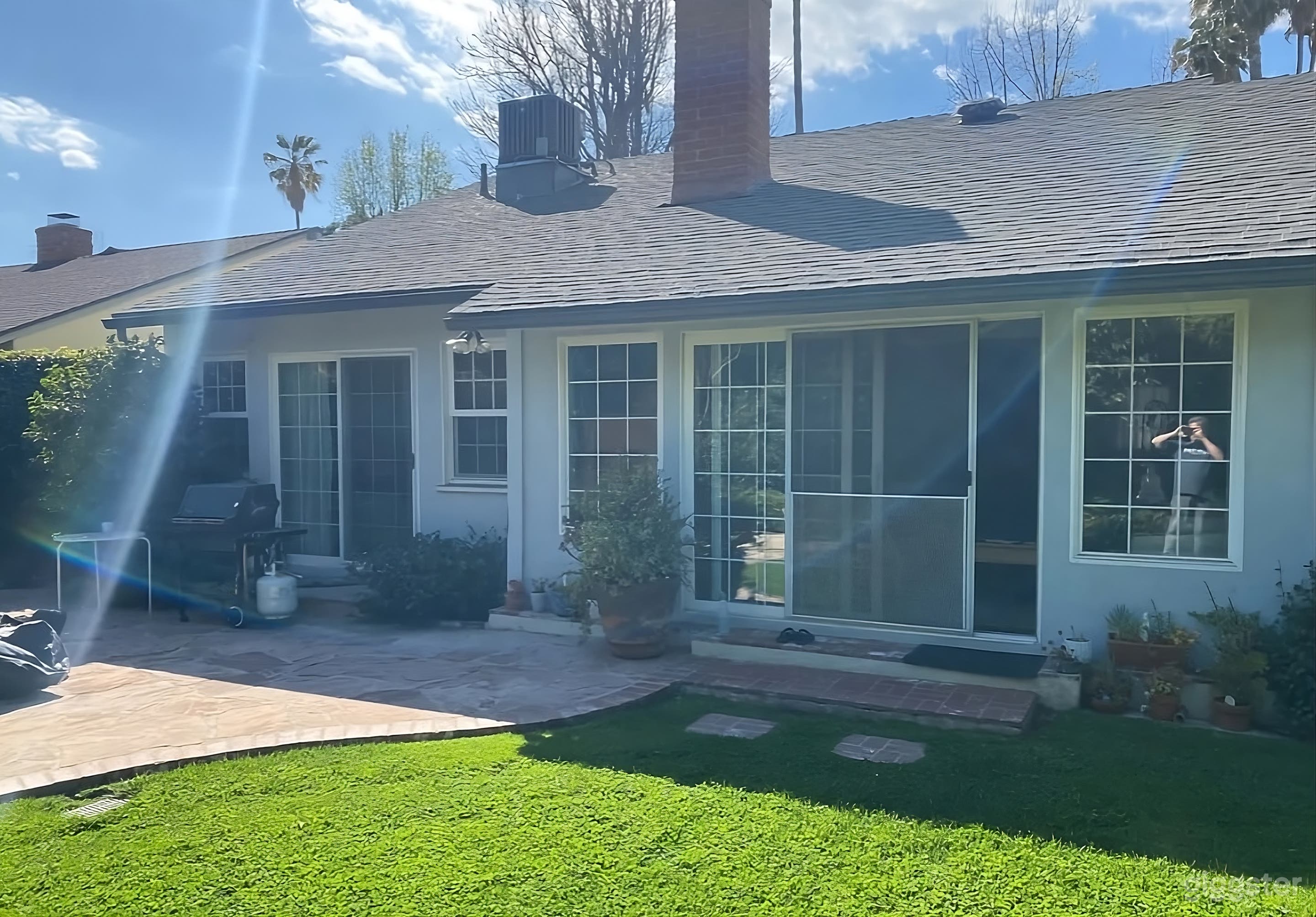 Beautifully Sun Drenched Backyard Photo 2