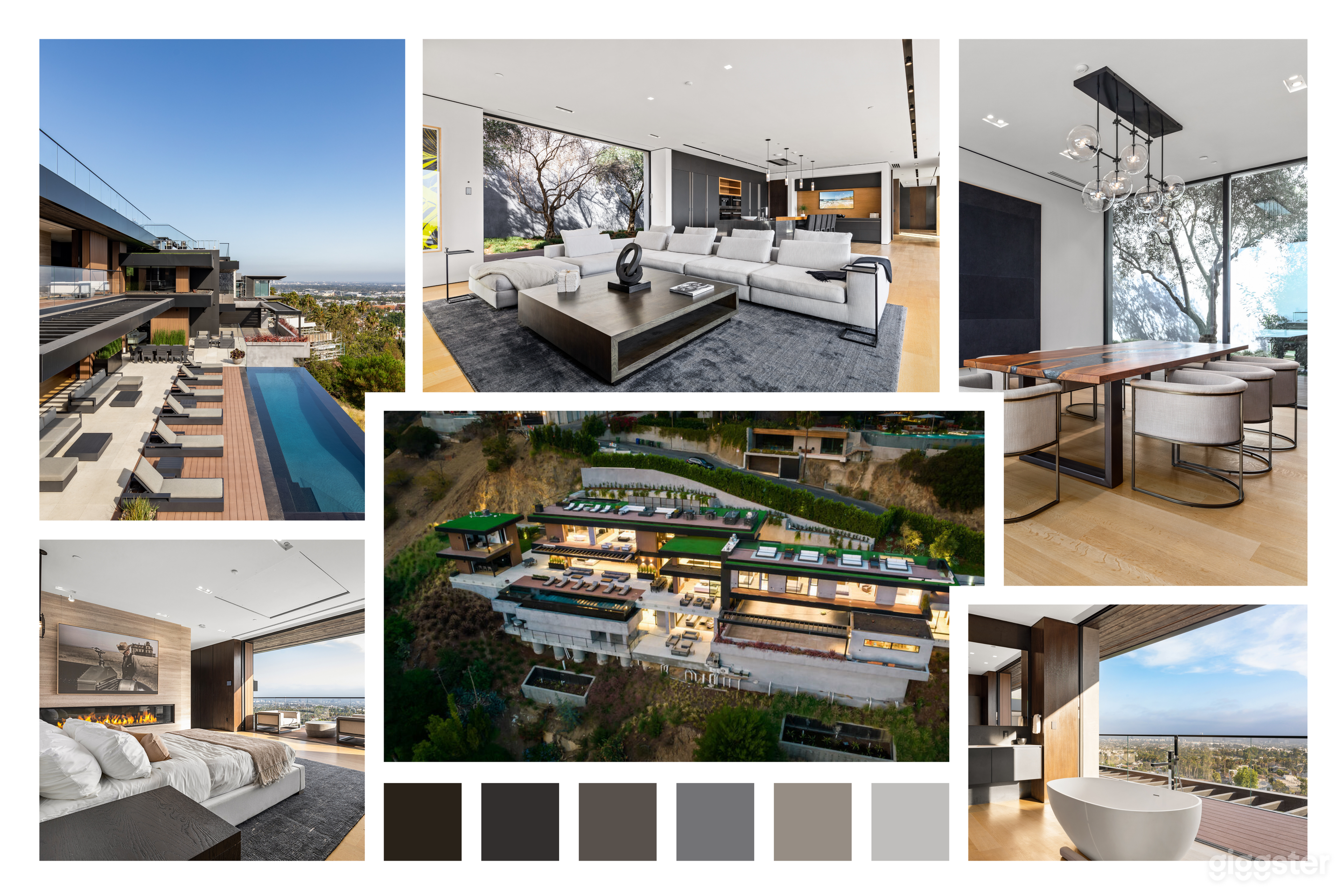 EPIC GLASS MODERN HILLSIDE ESTATE JETLINER VIEWS Photo 1