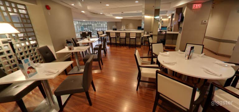  Restaurante de hotel relajado y acogedor 