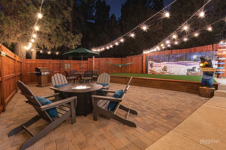  Fully enclosed backyard.  