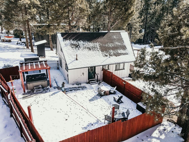  A birdseye view of our huge yard 