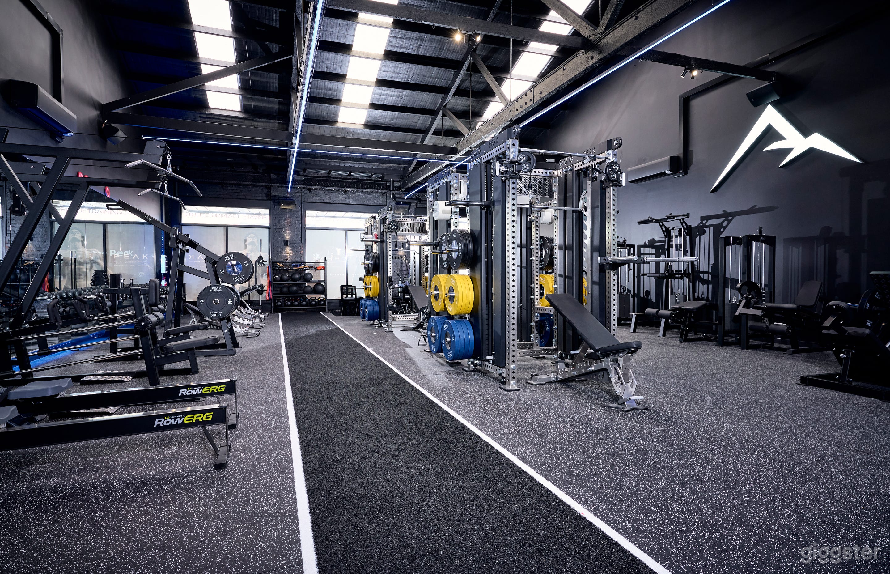 Sleek Industrial Gym for Fitness Photo & Video Shoots Photo 1