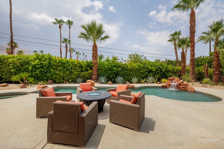  California Modern Spanish Desert Oasis  