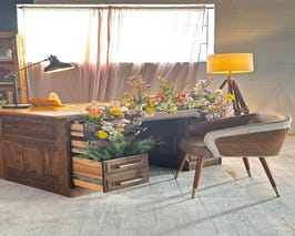  Private loft studio with natural light furniture 