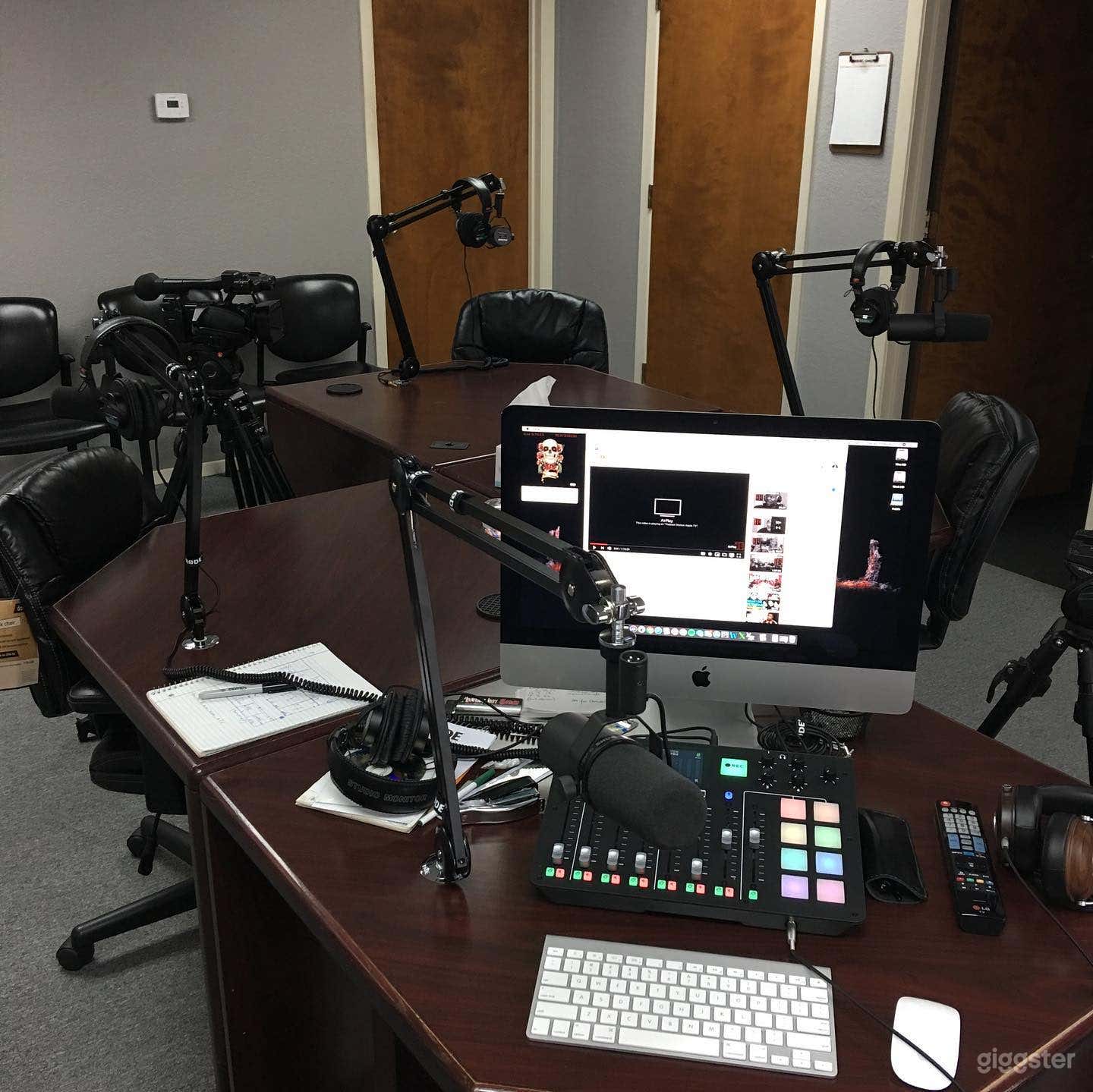 Fully-Equipped Podcast Studio in Mansfield Photo 2