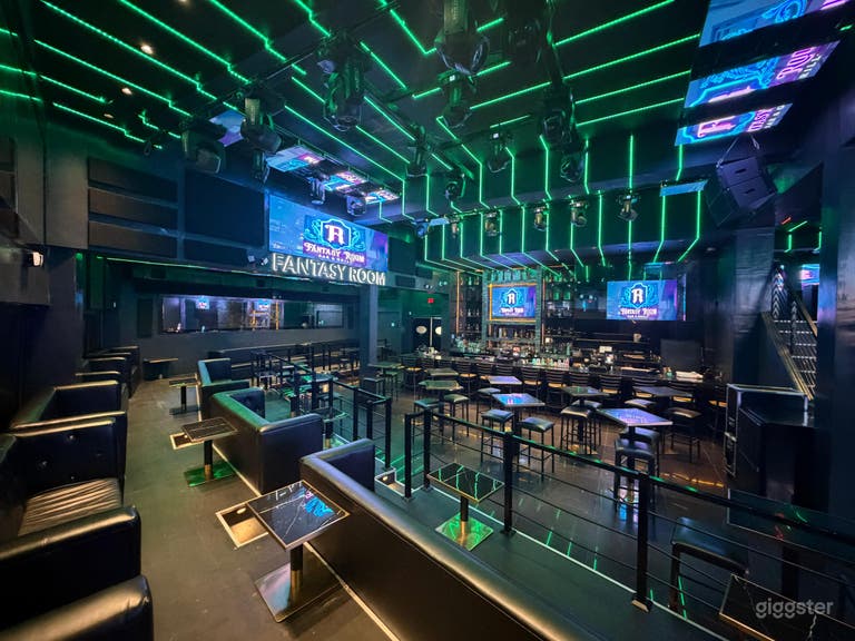  Luxury Nightclub Venue with Full Bar & LED Lighting 