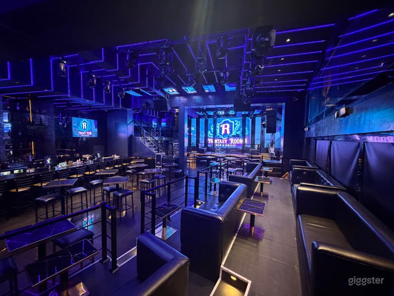 Luxury Nightclub Venue with Full Bar & LED Lighting 