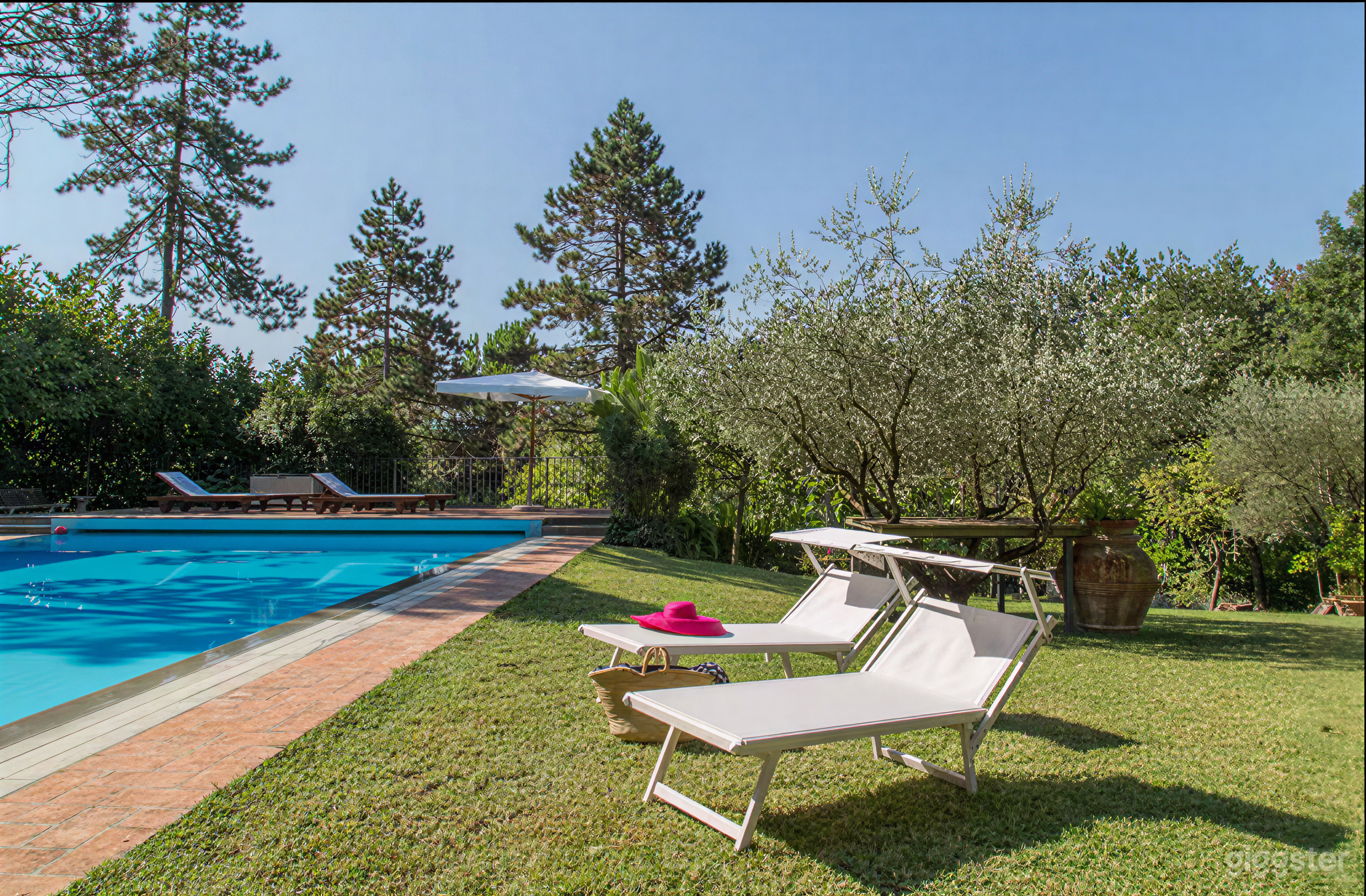 Foto di Piscina Infinity Privata 14×7 m con Ampio Parcheggio 4