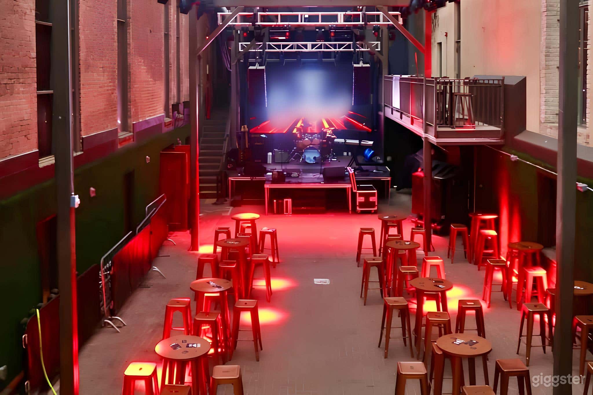 Industrial Live Music Venue with Stage Photo 1
