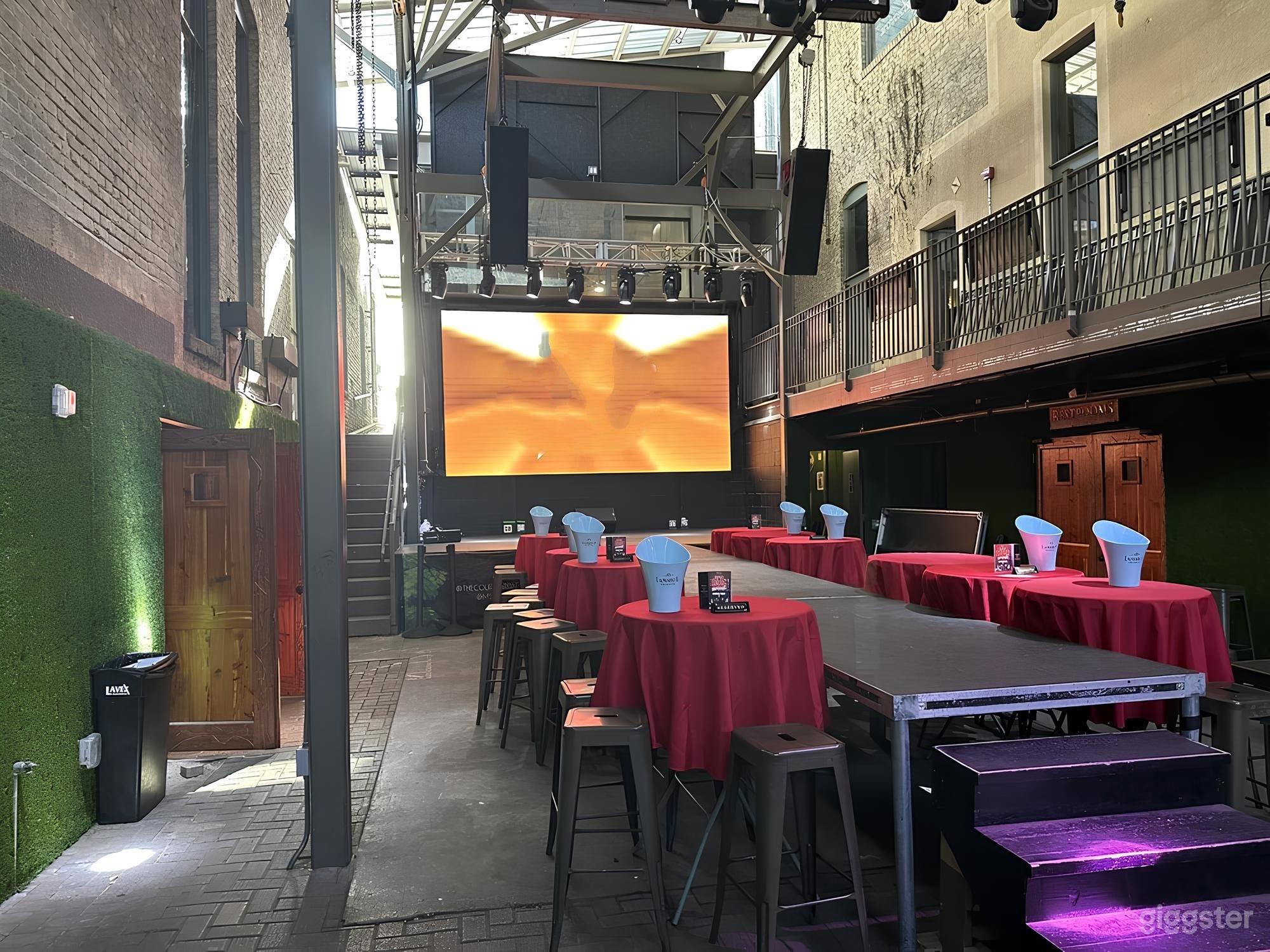 Industrial Live Music Venue with Stage Photo 3