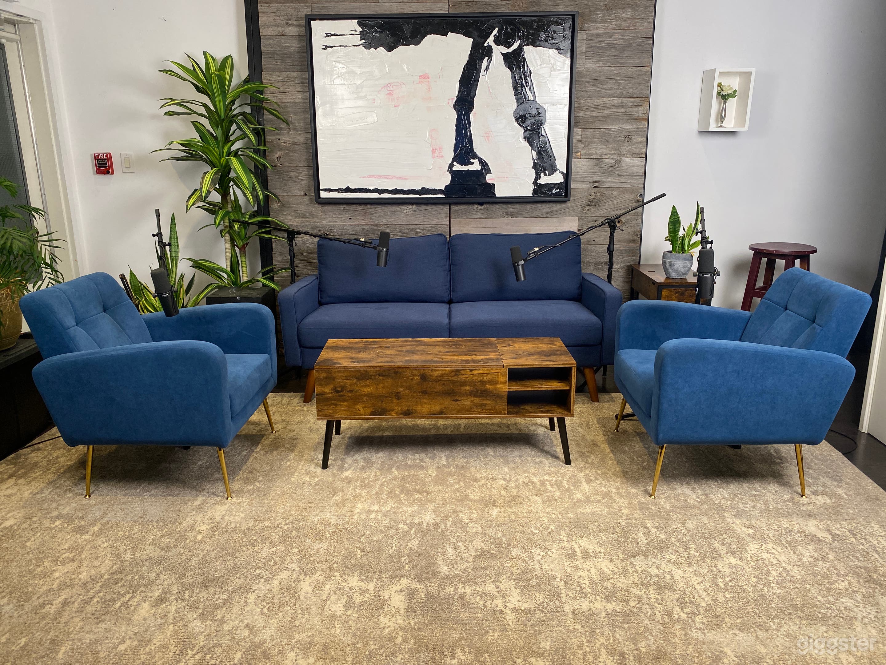 Fully Equipped Podcast Studio Photo 2