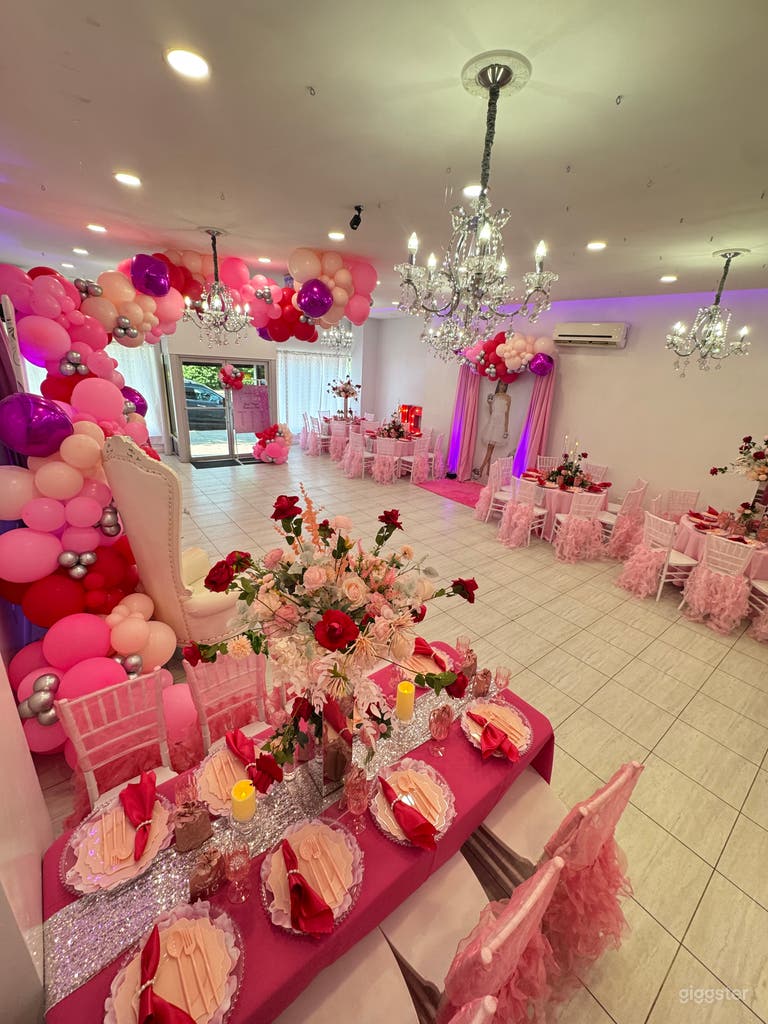  Espacio Versátil para Eventos de Cumpleaños, Baby Showers y Bodas 