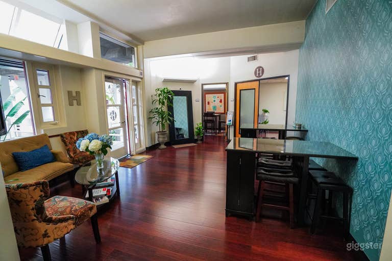  Blue Meeting Room - Private Meeting Room w/ Large Window 