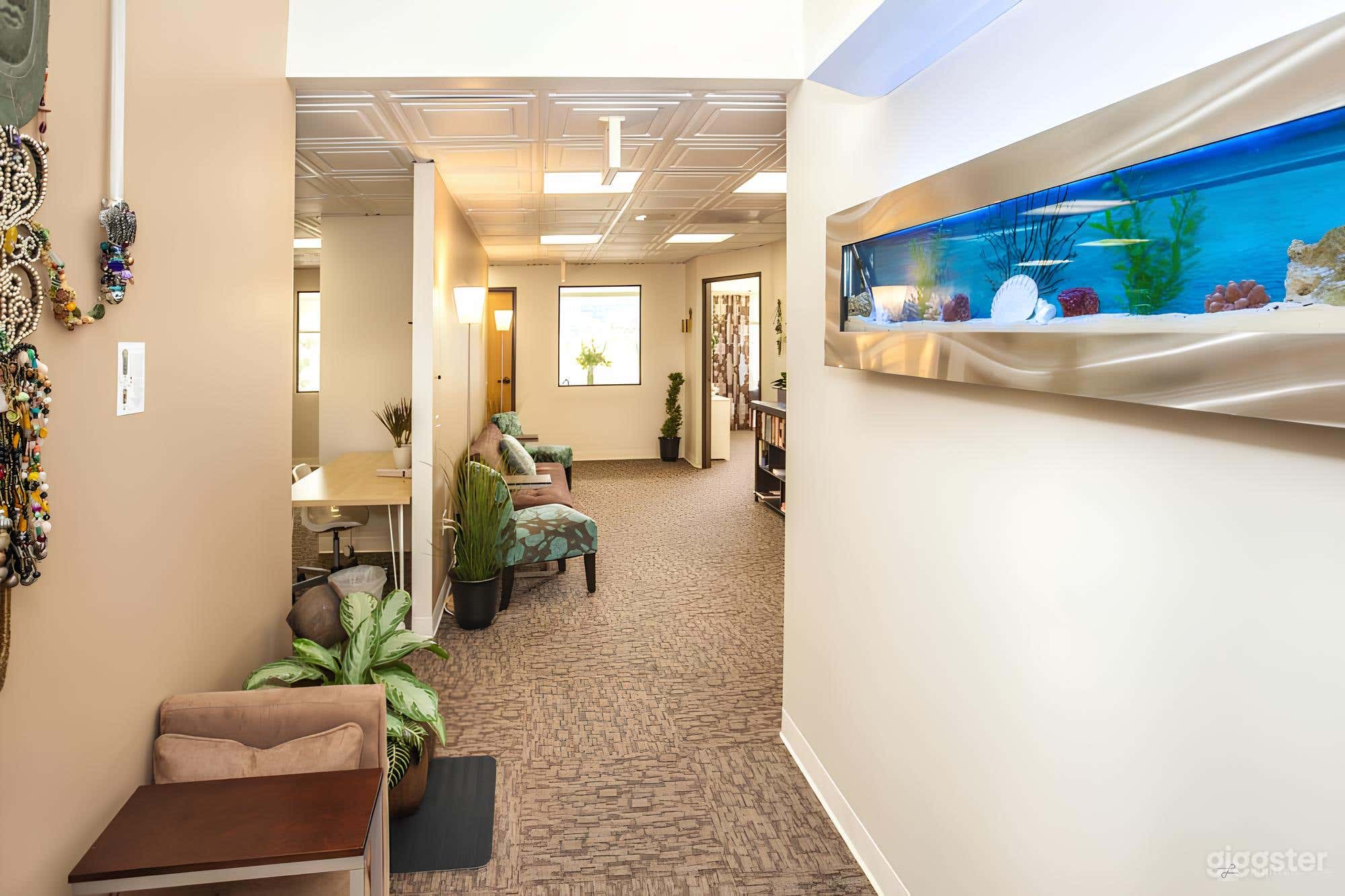 Blue Meeting Room - Private Meeting Room w/ Large Window Photo 2