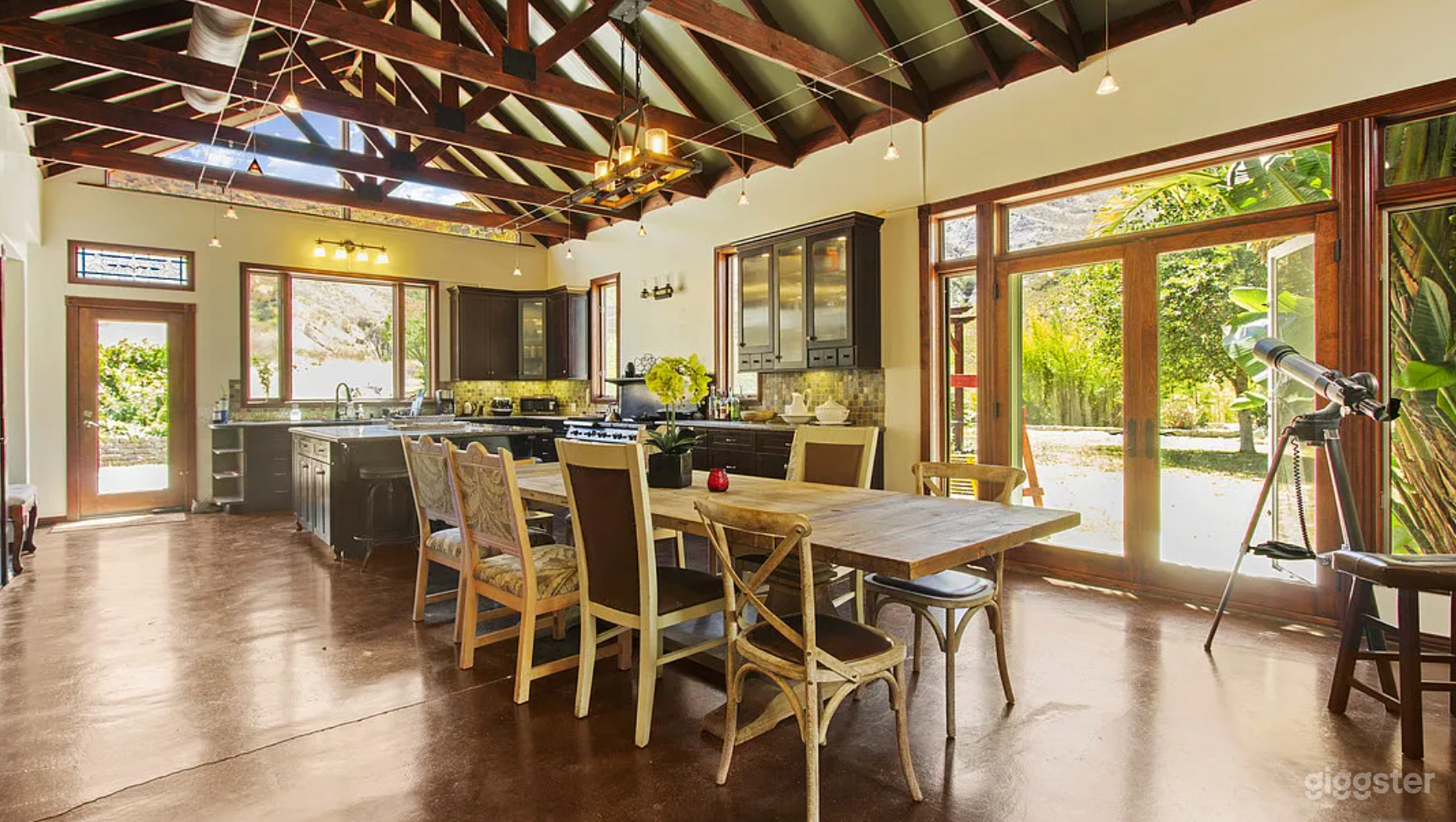 View of dining room area